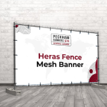 Heras Fence Banner