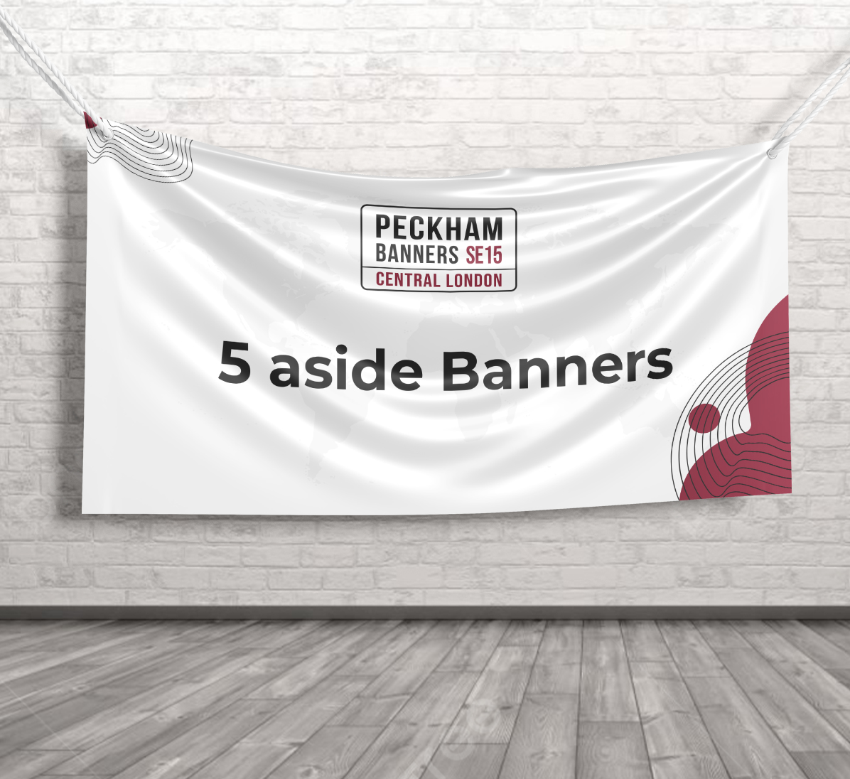 5 aside Banners