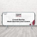 Crowd Barrier Mesh Banners and Covers