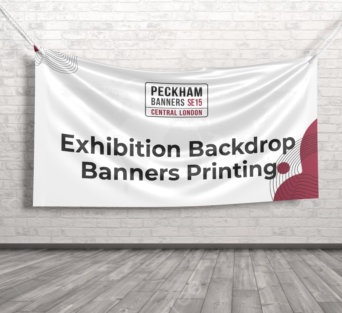 Exhibition Backdrop Banners Printing