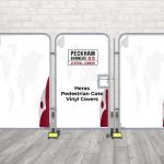 Heras Pedestrian Gate Vinyl Covers