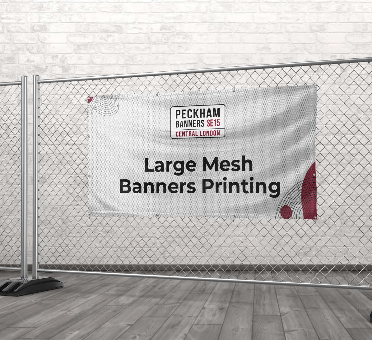 Large Mesh Banner Printing