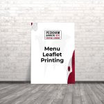 Menu Leaflet Printing