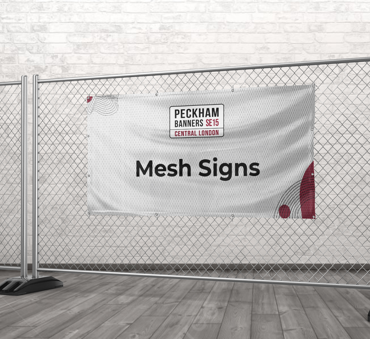 Mesh Signs