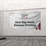 Next Day Mesh Banner Printing