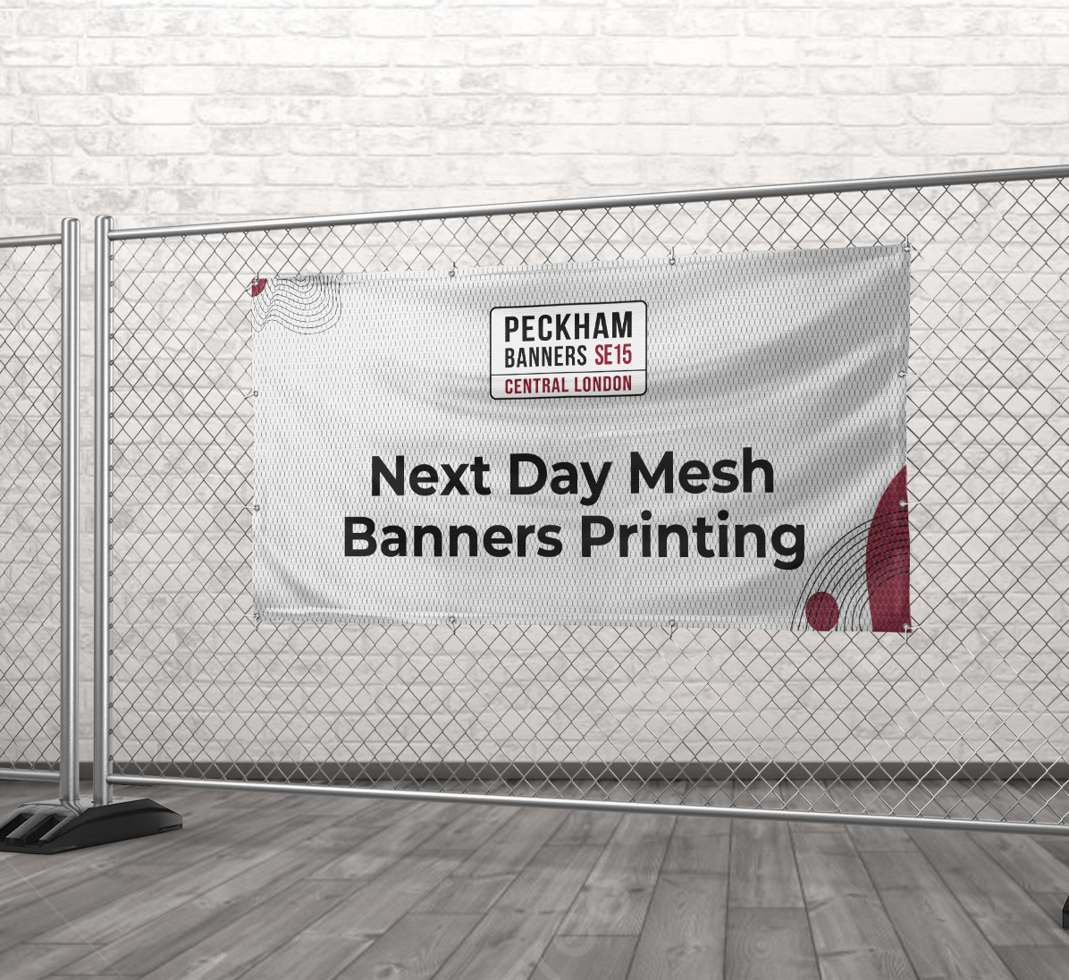 Next Day Mesh Banner Printing