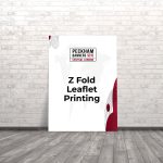 Z Fold Leaflet Printing
