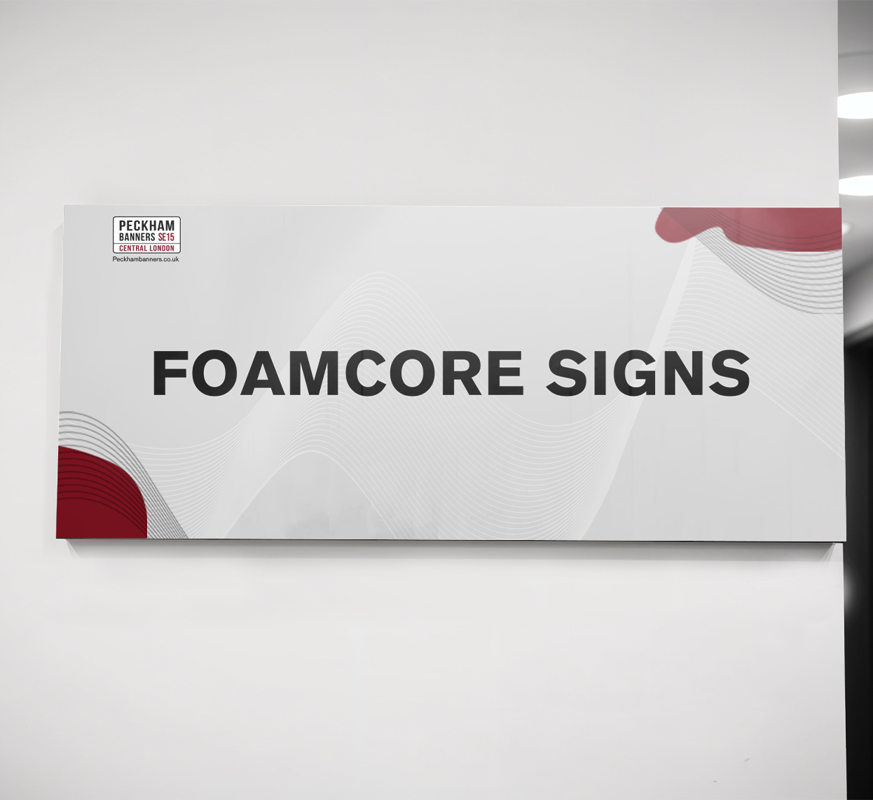 Foamcore Signs