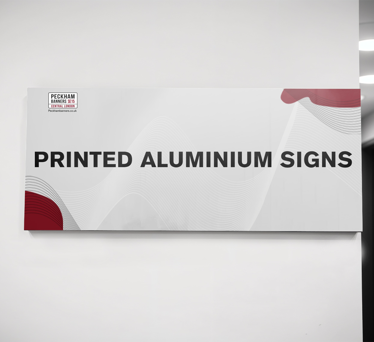 Printed Aluminium Signs