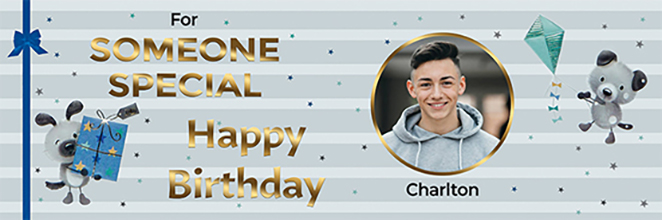 Personalised Birthday Banner for Someone Special