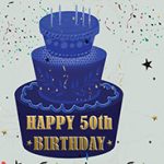Personalised 50th Birthday Banner for Dad