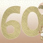 Personalised 60th Birthday Banner for Alice