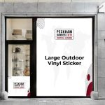Large Outdoor Vinyl Sticker