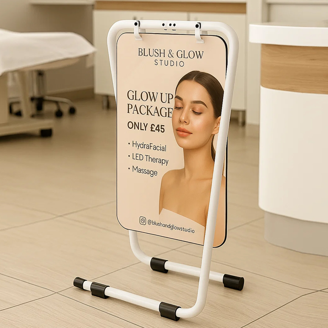 A1 Iron Pavement Swing Sign Printed With Graphics